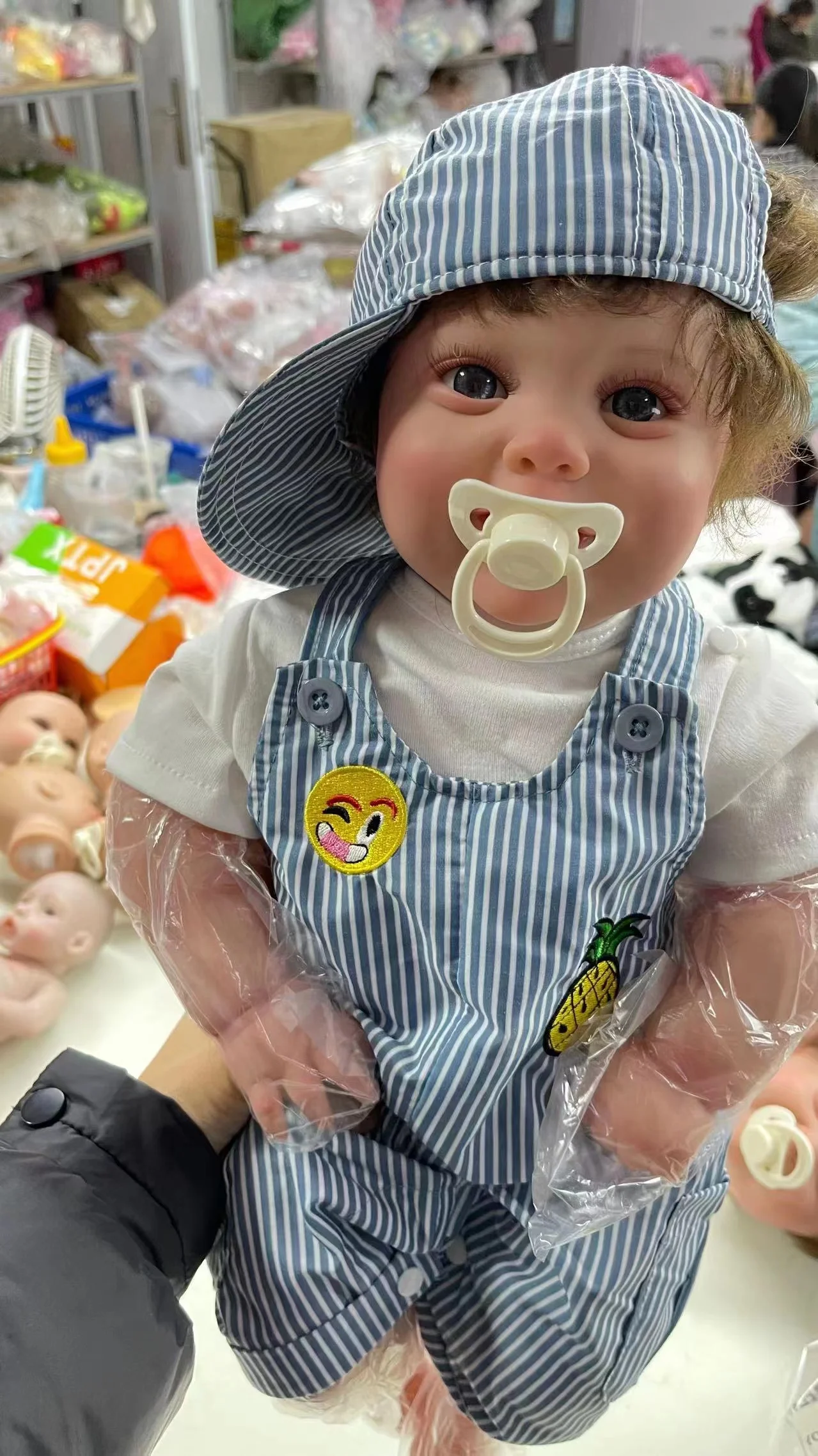 50CM Already Painted Full Body Silicone Bebe Reborn Dolls Real Life Baby Dolls Waterproof Doll Toys - Reborn Doll World