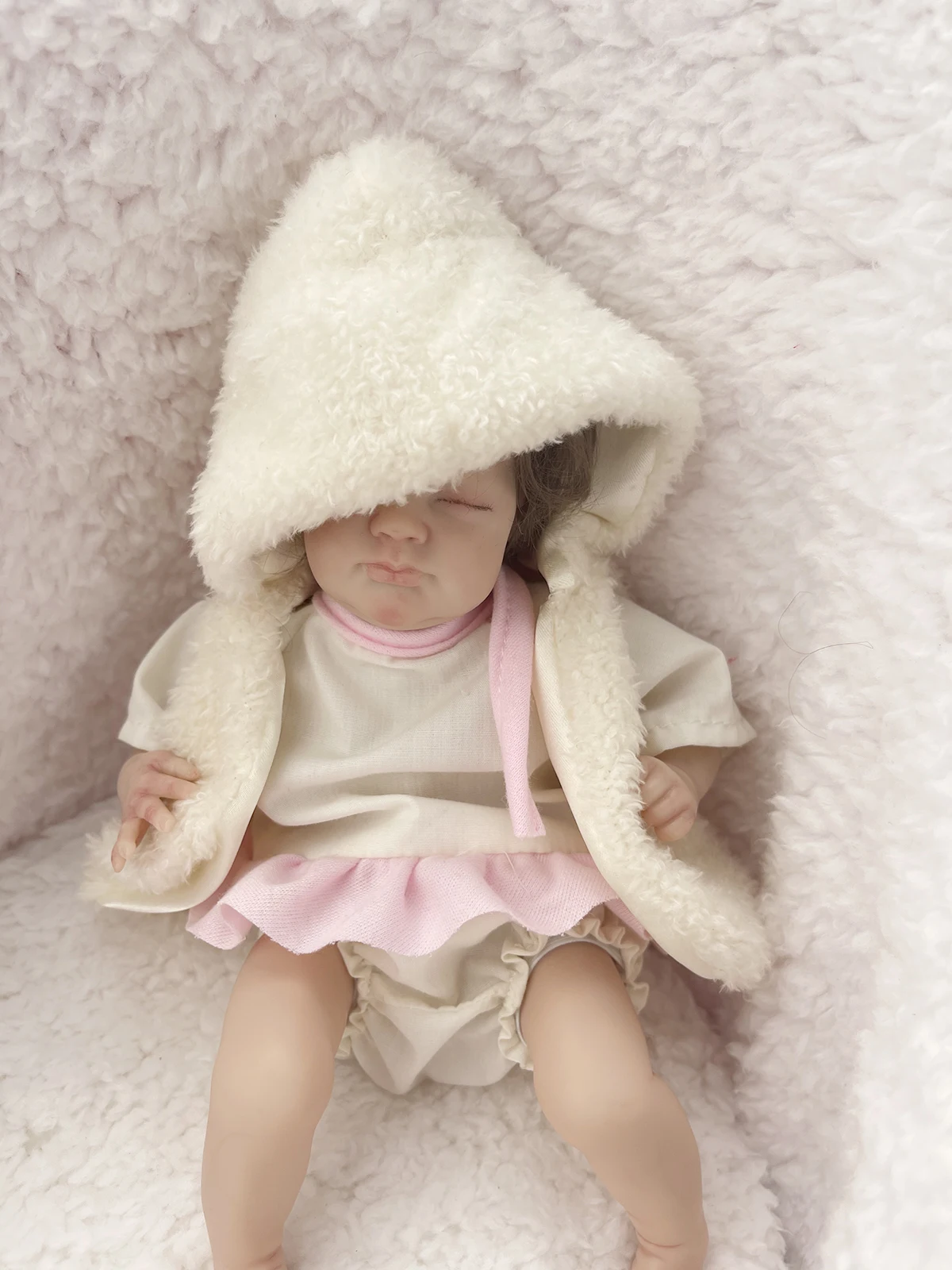 Clothes set B FOR Mini Reborn Kit 9 Inches Reborn Baby Vinyl Doll Kit Doll accessories - Reborn Doll World